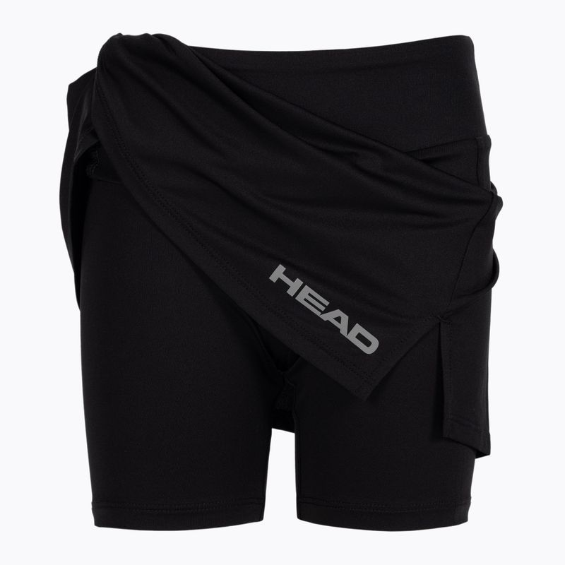 Fustă de tenis pentru copii HEAD Club Basic Skort negru 816459 5