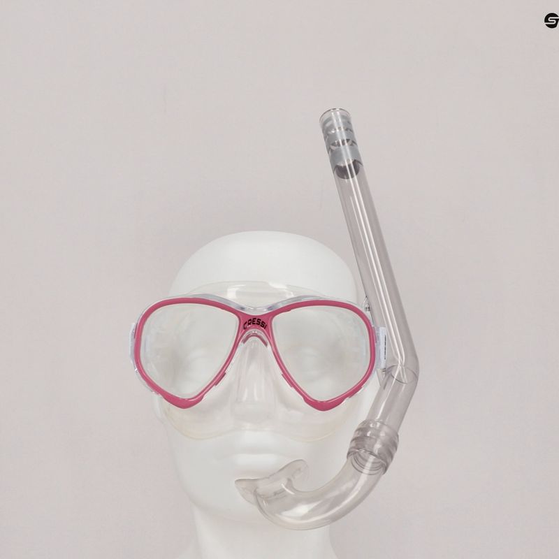 Cressi Perla Baby Snorkel Set Mască + Snorkel roz DM101240 5