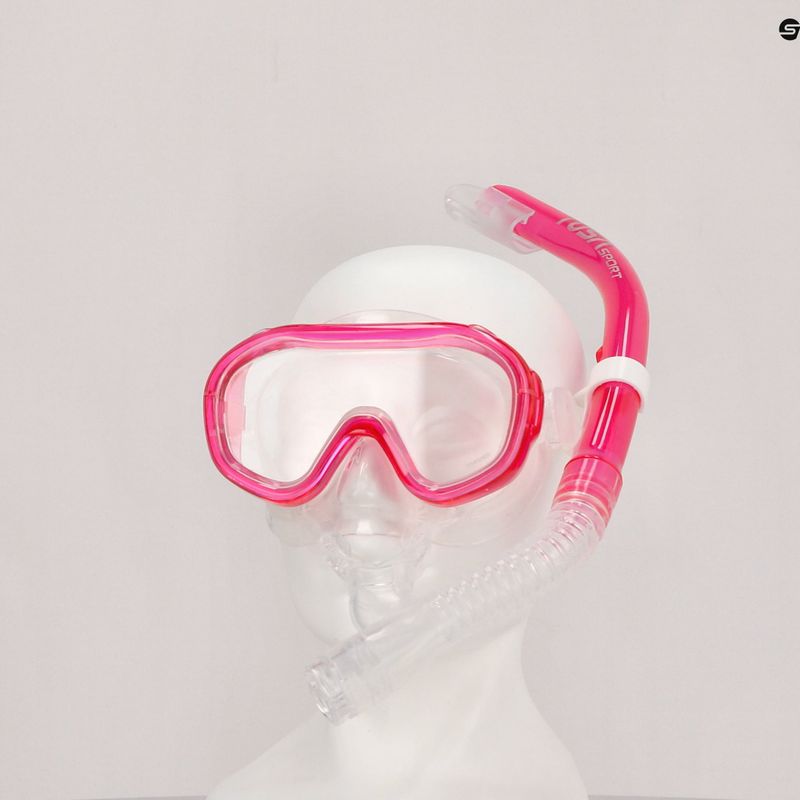 Set de scufundări TUSA Sport Mask & Snorkel Set, roz, UC-0211PFY 8