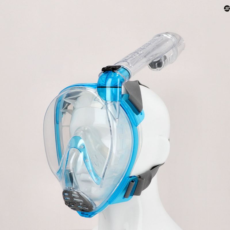 Cressi Baron Mască de față completă pentru snorkelling turcoaz XDT020025 5