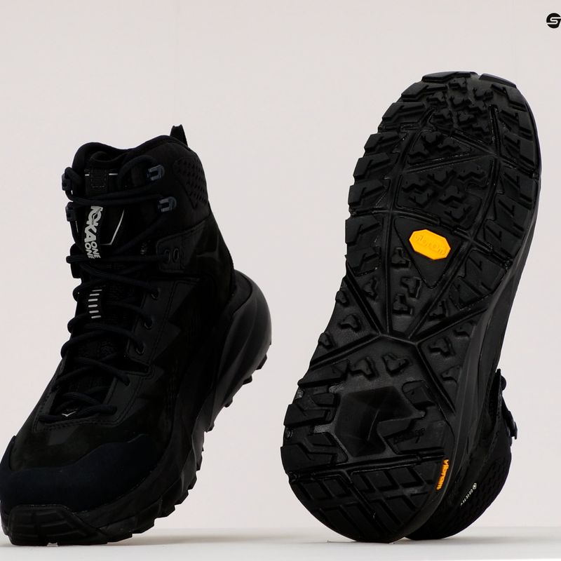 Cizme de trekking pentru bărbați HOKA Kaha GTX negru 1112030 9
