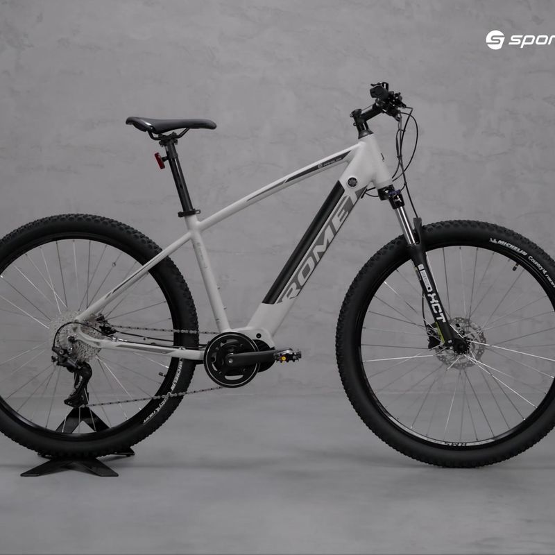 Bicicleta electrică Romet e-Rambler E9.0 gri 2229699 15