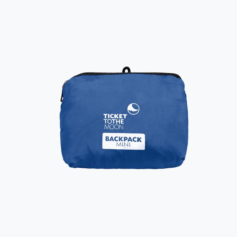 Rucsac turistic Ticket To The Moon Mini Backpack albastru-portocaliu TMBP3935 2