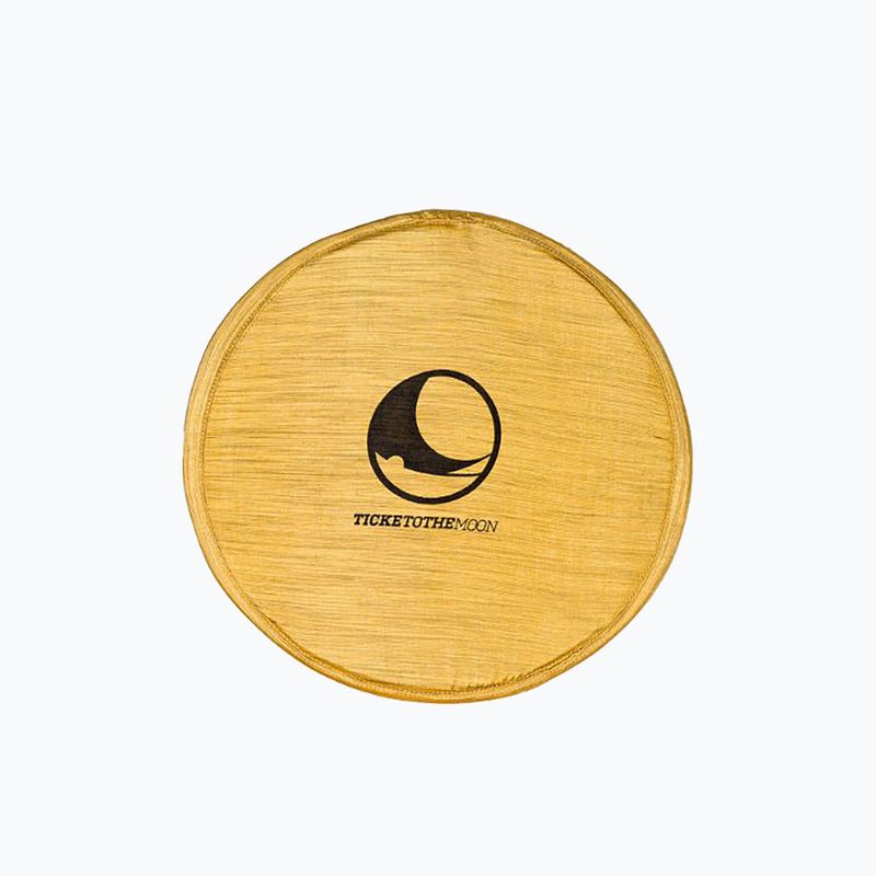 Foldaway Frisbee Bilet la Luna de buzunar galben TMFRIS23 3