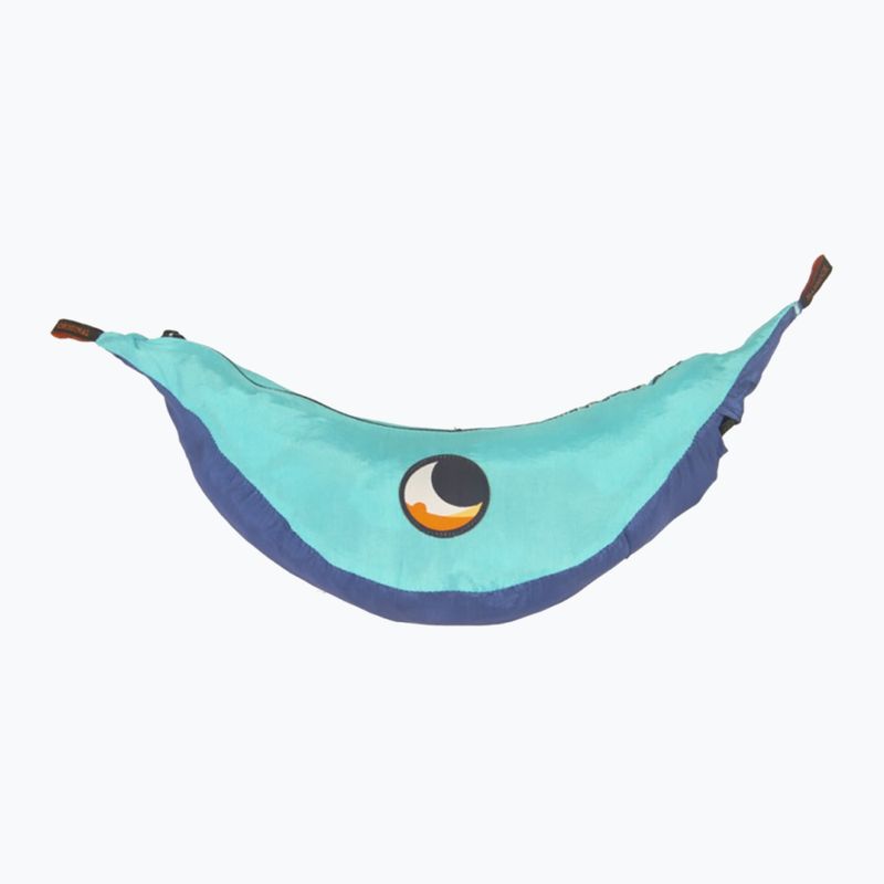 Hamac turistic pentru două persoane Ticket To The Moon King Size royal blue/turquoise 2