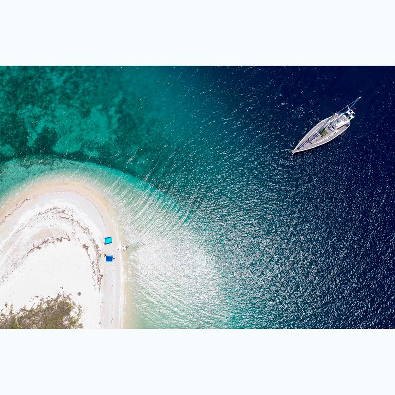 Pătură de picnic Ticket To The Moon Beach royal blue/light blue 5