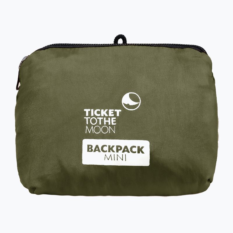 Rucsac  Ticket To The Moon Mini 15 l green/khaki 2