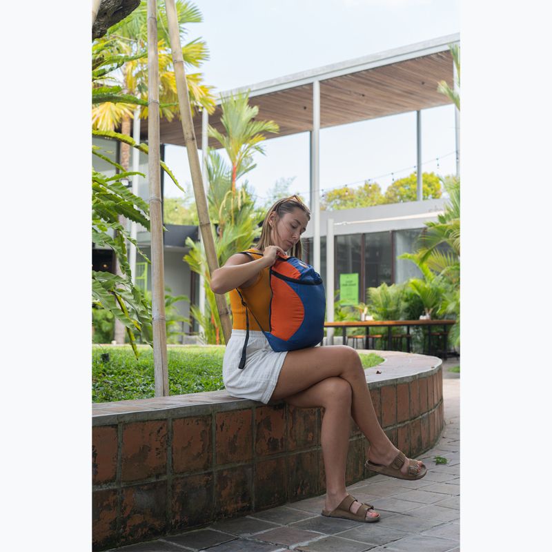 Rucsac turistic Ticket To The Moon Mini Backpack albastru-portocaliu TMBP3935 6