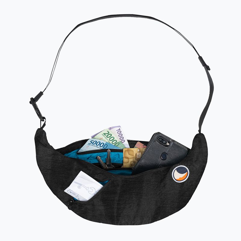 Borsetă de umăr  Ticket To The Moon Upcycled Sling black 4