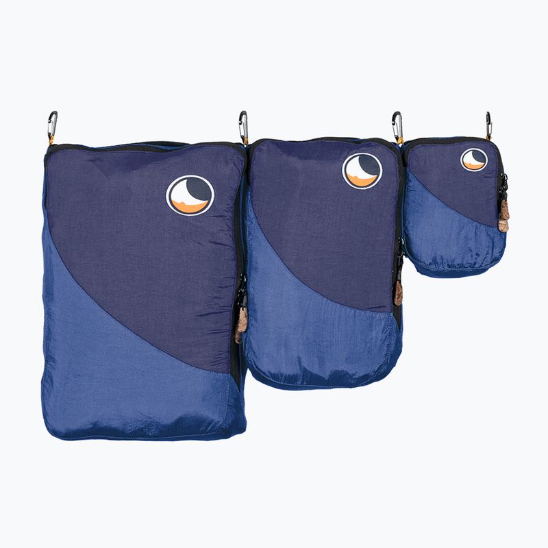 Set de organizatoare Ticket To The Moon Travel Cube Set 3 buc. royal blue/navy blue