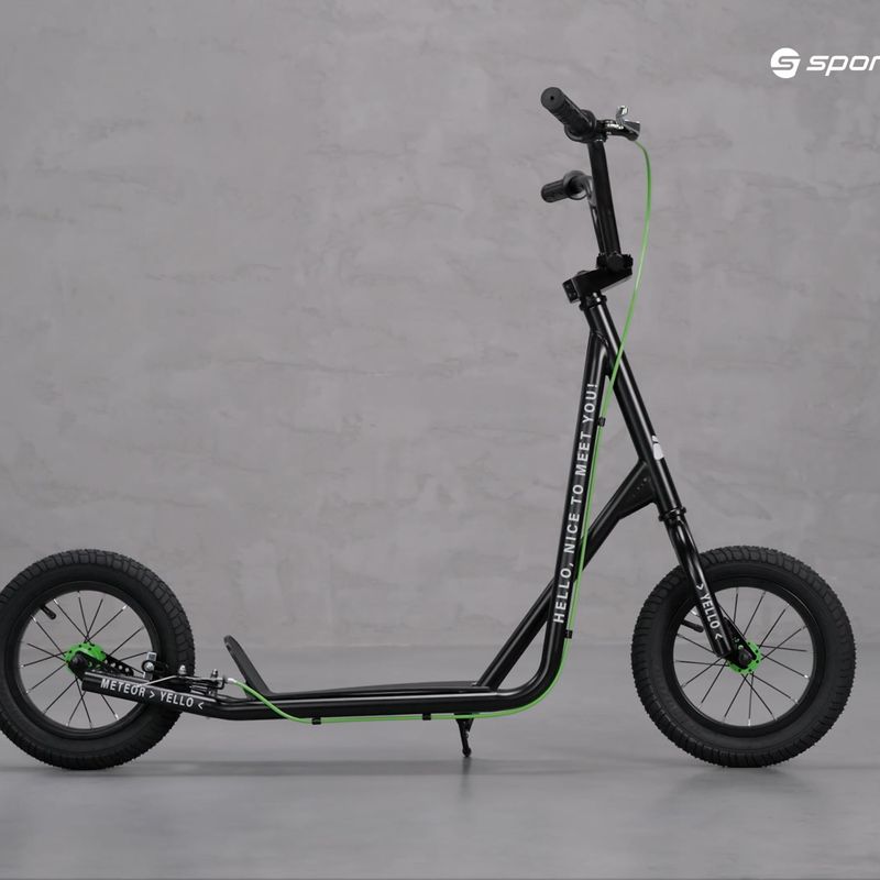 Meteor Yello scuter negru 9