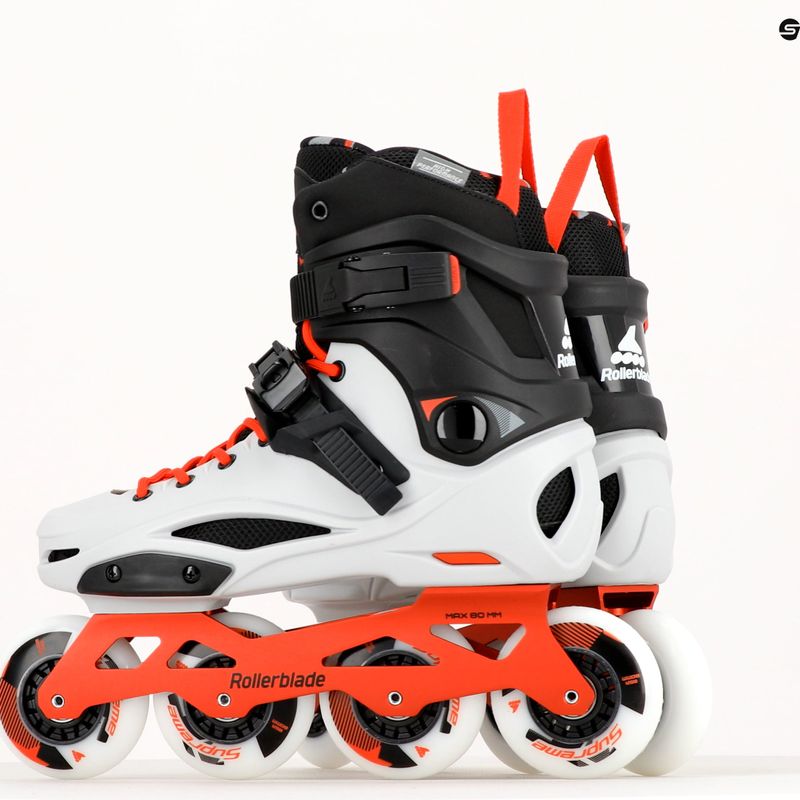 Patine cu rotile pentru bărbați RB Pro X gri-roșu 07101600 U94 14