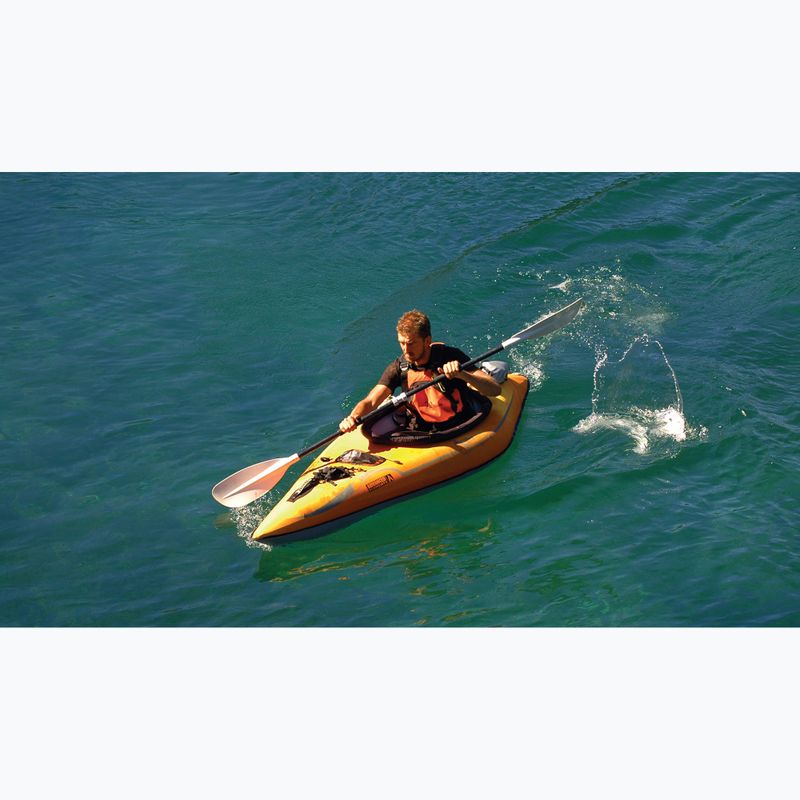 Caiac gonflabil 1-persoană Advanced Elements Lagoon 1 TM with Pump 254 cm orange/gray 7