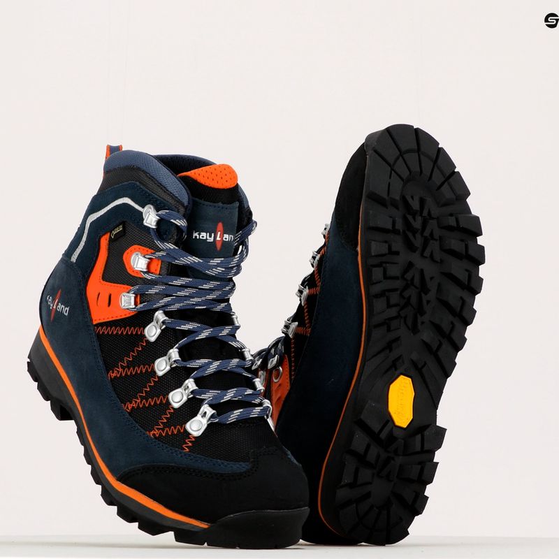 Cizme de trekking pentru bărbați Kayland Plume Micro GTX albastru marin 18020070 15