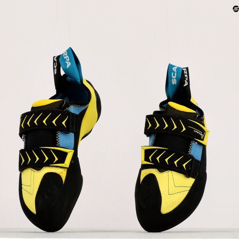 Bocanci de alpinism pentru bărbați SCARPA Vapor V galben 70040-001/1 9