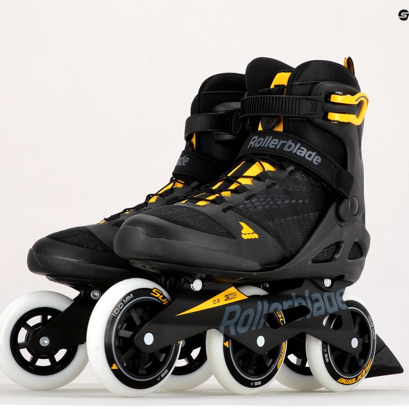 Patine pentru bărbați Rollerblade Macroblade 100 3WD negru 07100200 S25 10