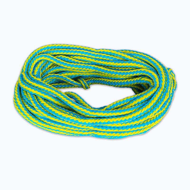 Frânghie de remorcare O'Brien 2-Person Tube Rope yellow/aqua