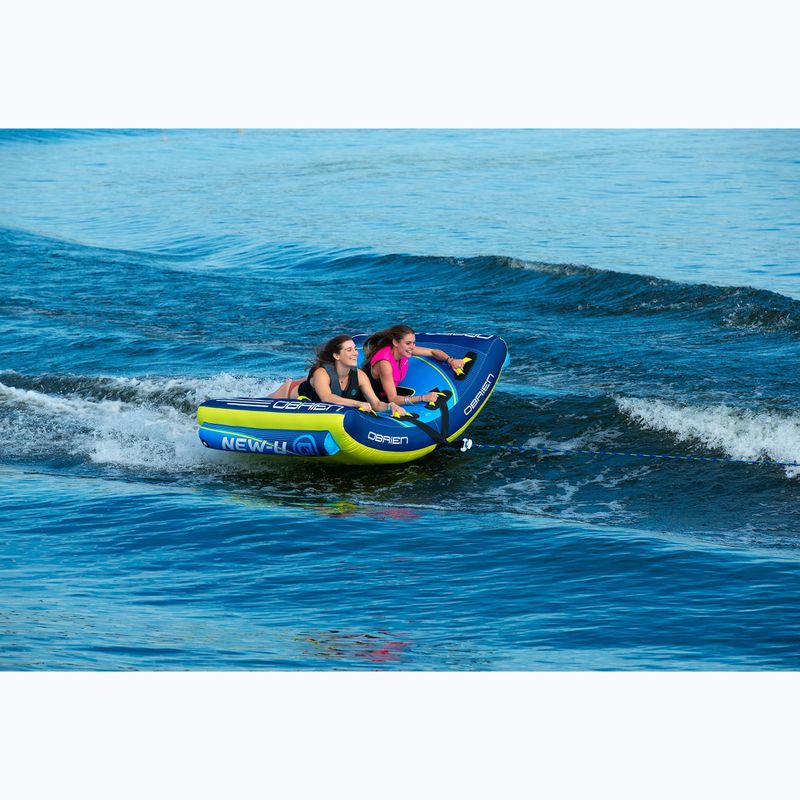 Plută de remorcare O'Brien New-U Towable Tube blue/yellow 6