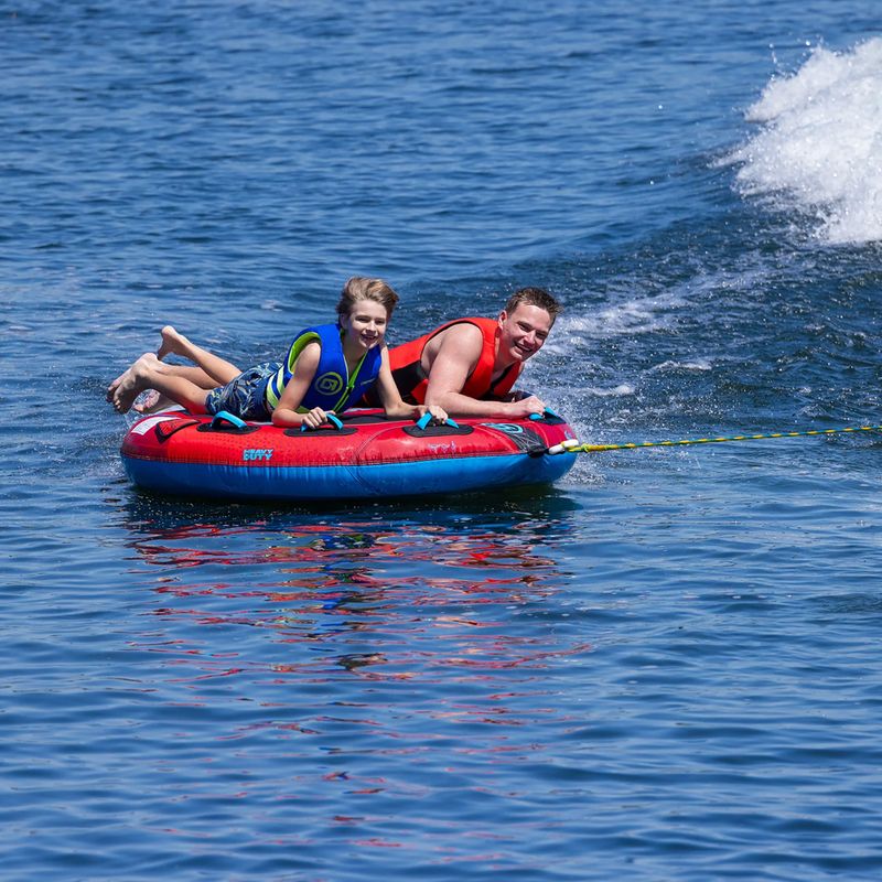 Plută de remorcare O'Brien Super Screamer Boat Tube Red/Blue 7
