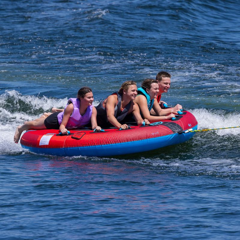 Plută de remorcare O'Brien X-Scream Boat Tube Red/Blue 7