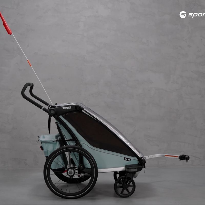 Thule Chariot Cross remorcă dublă pentru biciclete, albastru 10202024 12