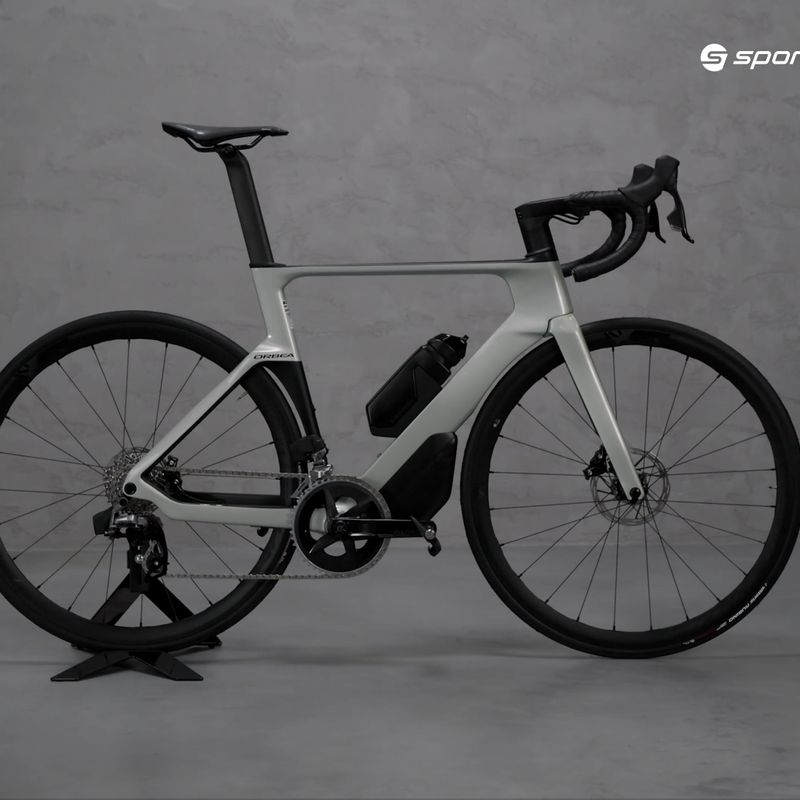 Orbea Orca Aero M31el LTD PWR bicicletă de șosea argint 21
