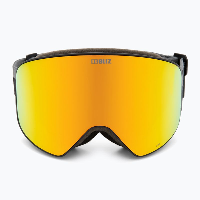 Ochelari de schi  Bliz Flow matt black/brown gold multi/yellow 3