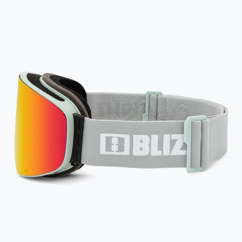 Ochelari de schi  Bliz Flow matt light grey/brown red multi/pink 5