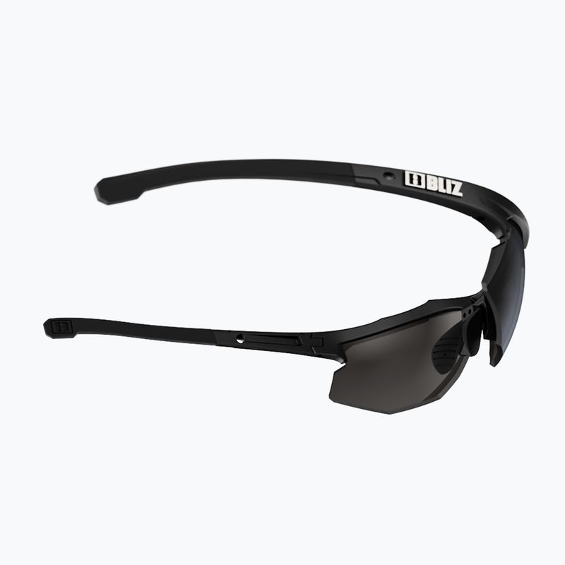 Ochelari de ciclism Bliz Hybrid S3 negru lucios/fumuriu 6