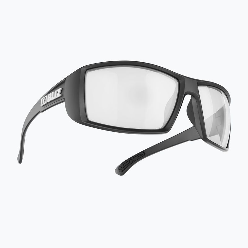 Bliz Drift Polarizat S3 negru mat/maro argintiu oglindă argintie ochelari de ciclism 2