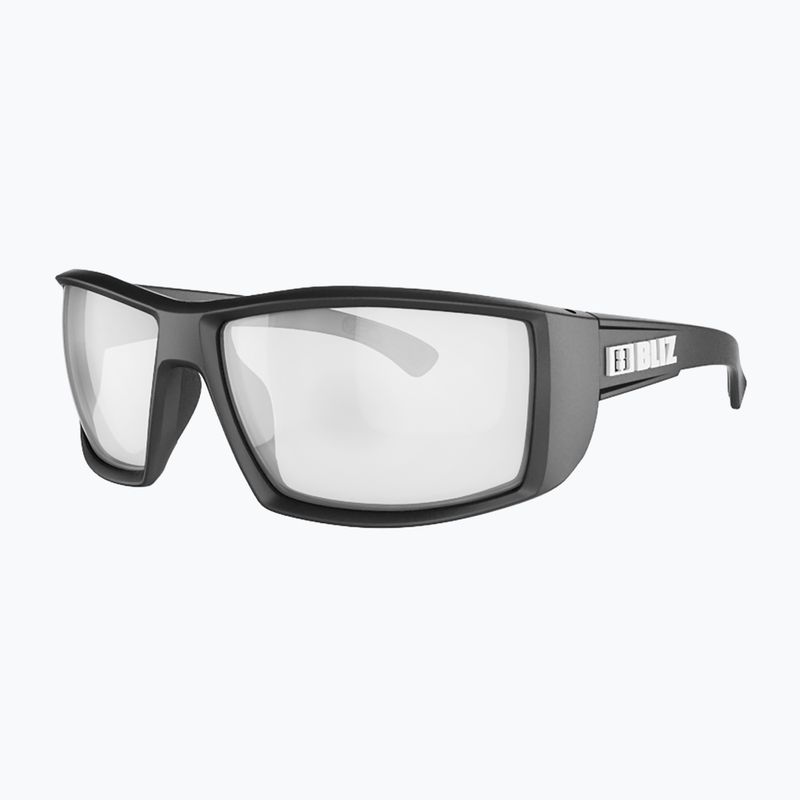 Bliz Drift Polarizat S3 negru mat/maro argintiu oglindă argintie ochelari de ciclism 3