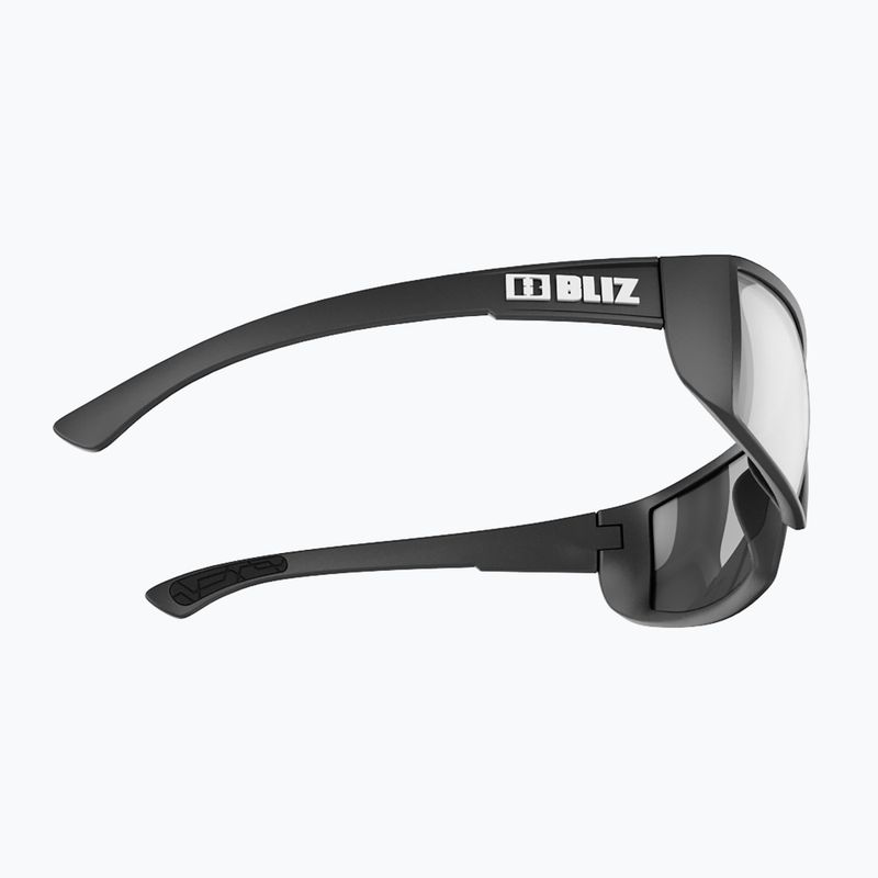 Bliz Drift Polarizat S3 negru mat/maro argintiu oglindă argintie ochelari de ciclism 5