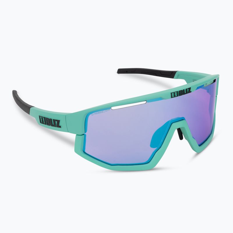 Bliz Fusion Nano Optics Nordic Light S2 ochelari de ciclism mat turcoaz/begonia/albastru violet multi 2