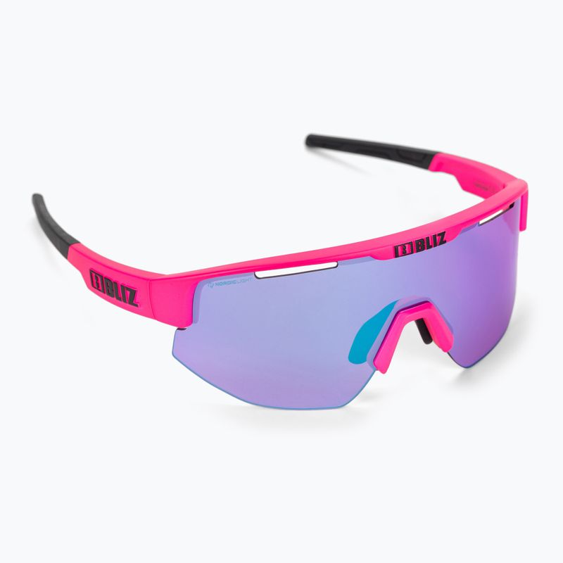 Bliz Matrix Nano Nordic Light ochelari de soare pentru ciclism roz 52104-44N