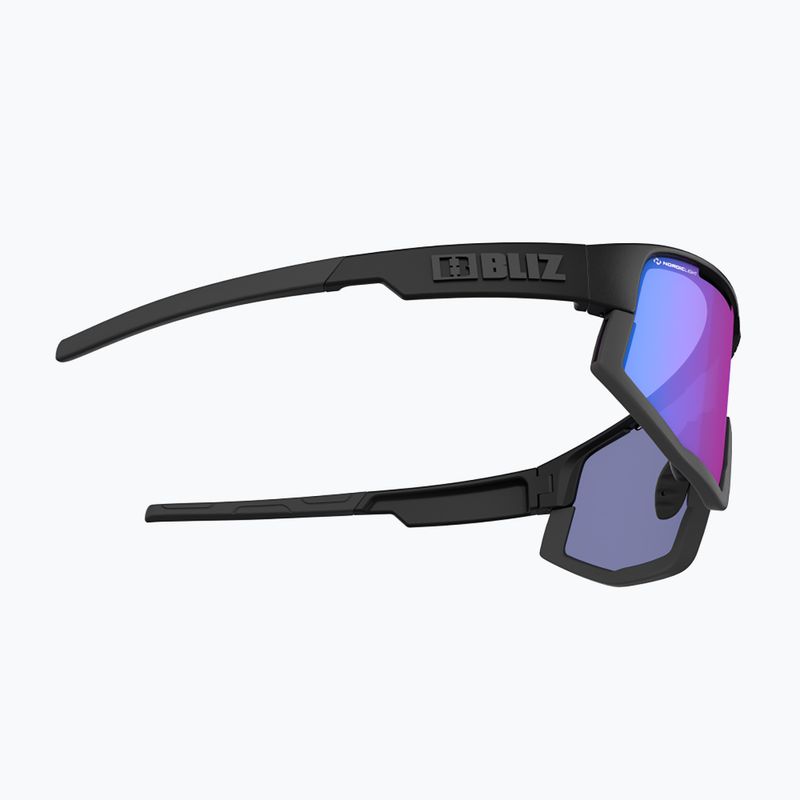 Bliz Vision Nano Optics Nordic Light S2 ochelari de bicicletă negru mat/light begonia/violet blue multi 5