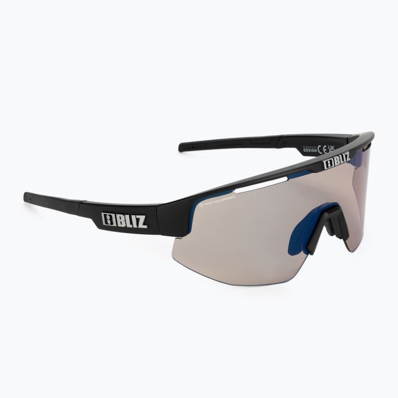 Bliz Matrix Nano Optics Photochromic S1-S3 negru mat / maro albastru multi 52104-13P ochelari de ciclism