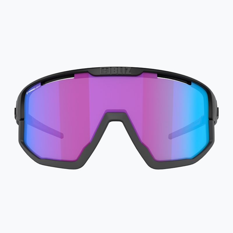 Ochelari de ciclism Bliz Fusion Nano Optics Nordic Light S2 negru mat/begonia/albastru violet multiplu 5