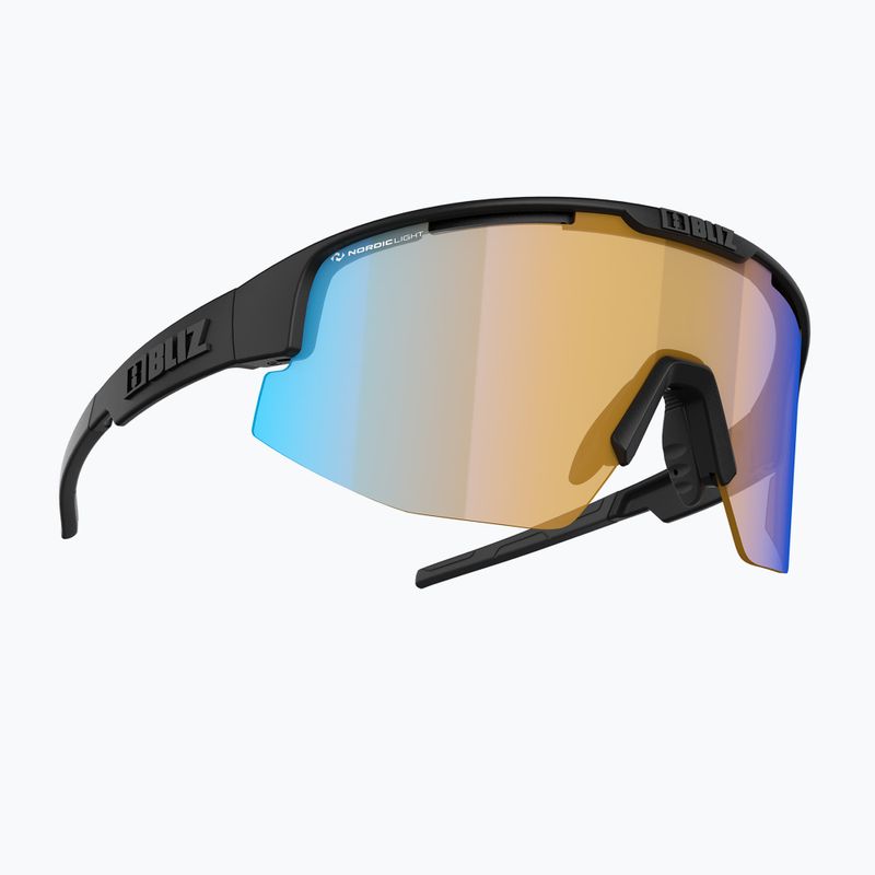 Bliz Matrix Small Nano Optics Nordic Light S2 negru mat/coral/albastru portocaliu ochelari de bicicletă multiplu 2