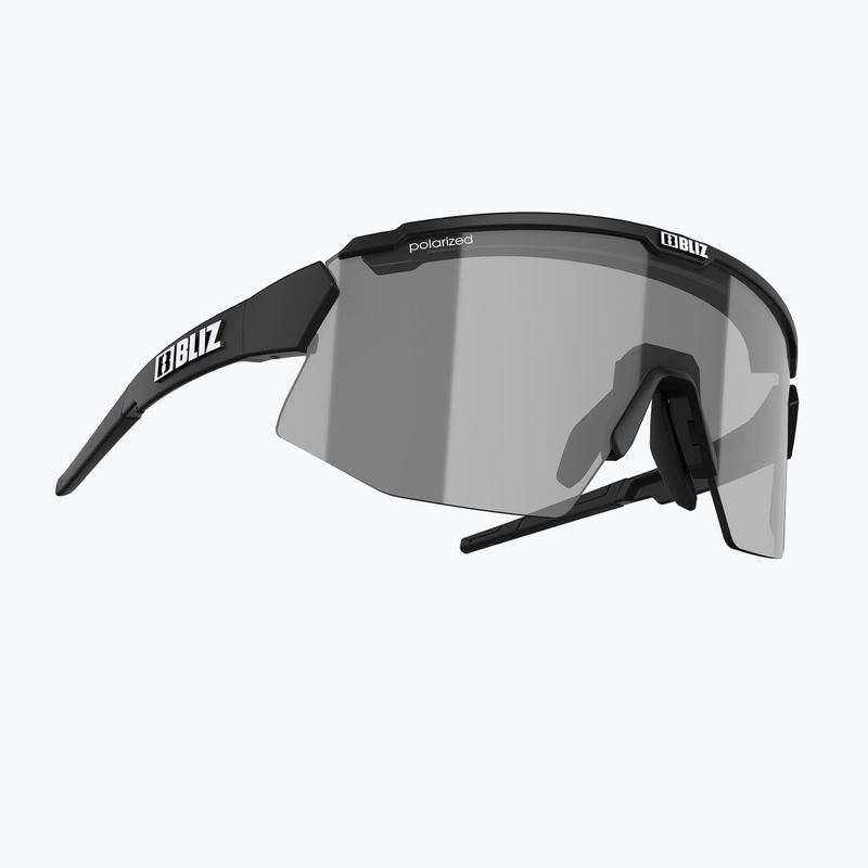 Ochelari de ciclism Bliz Breeze Polarized S3+S2 negru mat/maro argintiu oglindă/portocaliu de bază portocaliu 3