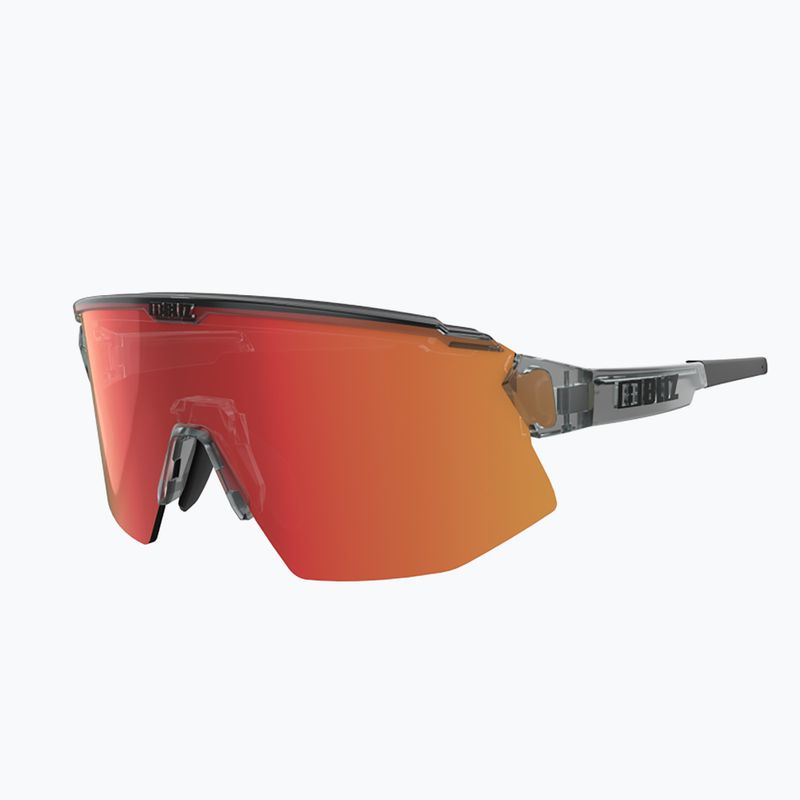 Ochelari de ciclism Bliz Breeze S3+S2 transparent gri închis/maroniu roșu multi/portocaliu pentru ciclism 4