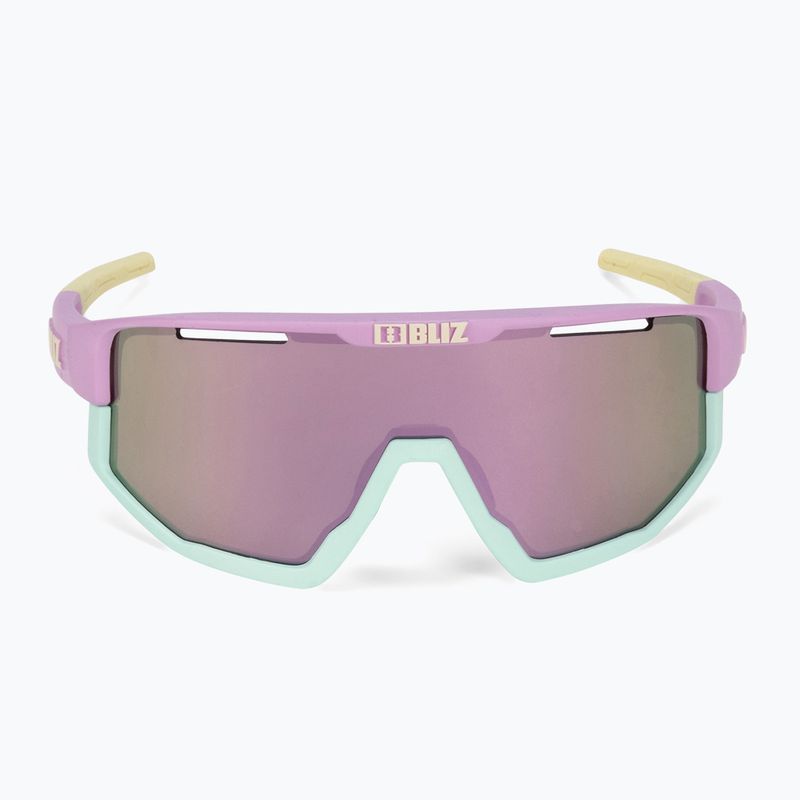 Ochelari de soare Bliz Fusion matt pastel purple yellow logo/brown pink multi 4
