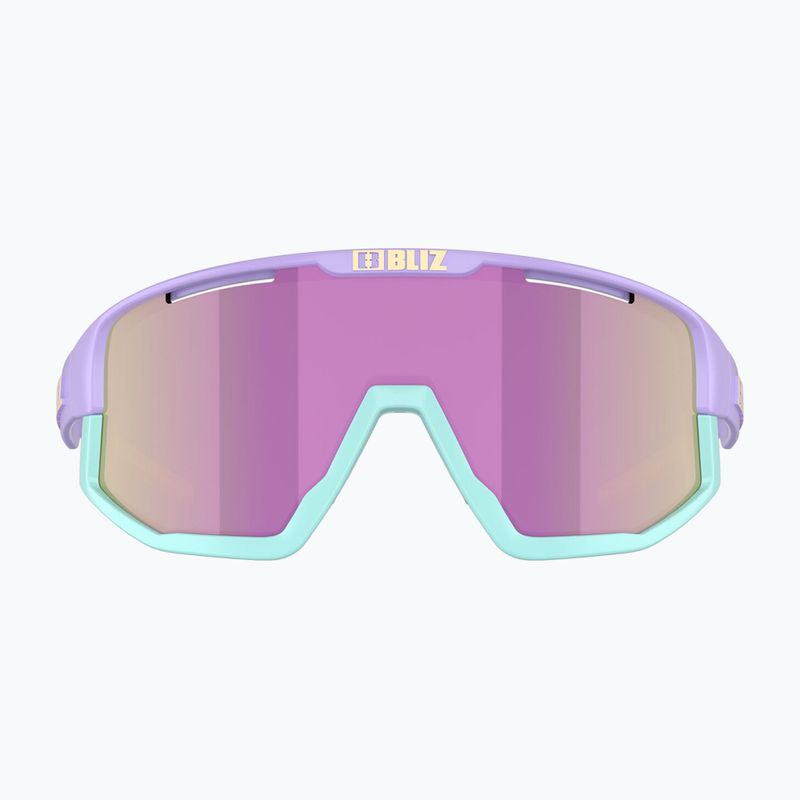 Ochelari de soare Bliz Fusion matt pastel purple yellow logo/brown pink multi 6