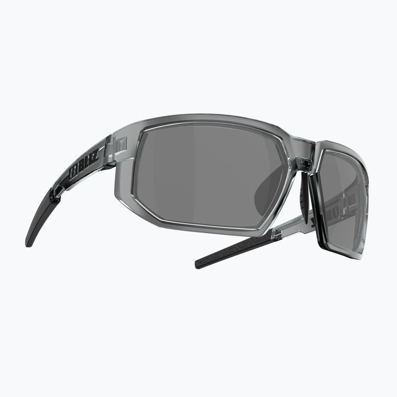 Ochelari de ciclism Bliz Arrow S3 gri transparent/fumuriu 2