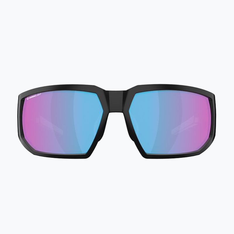 Bliz Arrow Nano Optics Nordic Light S2 ochelari de ciclism negru mat/begonia/albastru violet multi 4