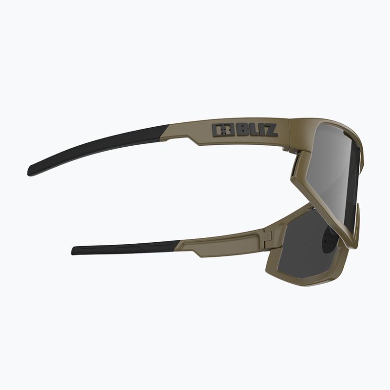 Ochelari de soare cu oglindă Bliz Vision matt camuflaj verde/frumos/argintiu/argintiu 3