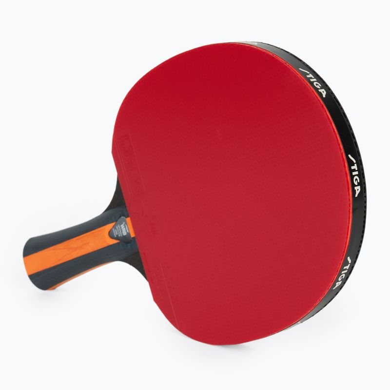 Rachetă de tenis de masă STIGA Vision 4-Star black/red 3