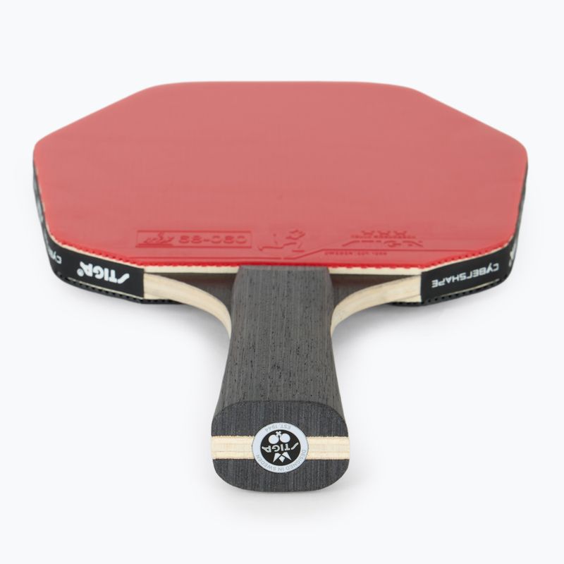Paletă de tenis de masă STIGA Cybershape Future 3-Star black/red 2