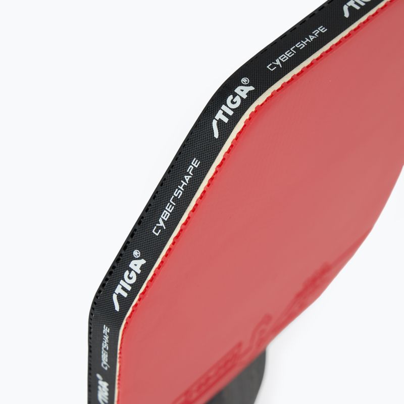 Rachetă de tenis de masă STIGA Cybershape Future 3-Star black/red 6