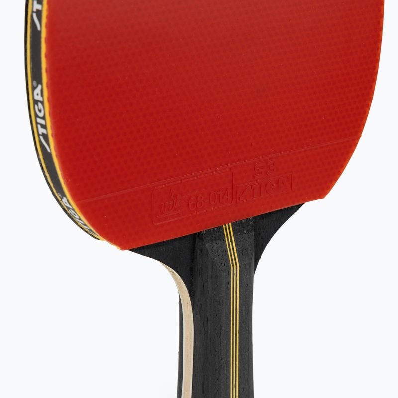 Rachetă de tenis de masă STIGA Trinity V2 3-Star black/red 5