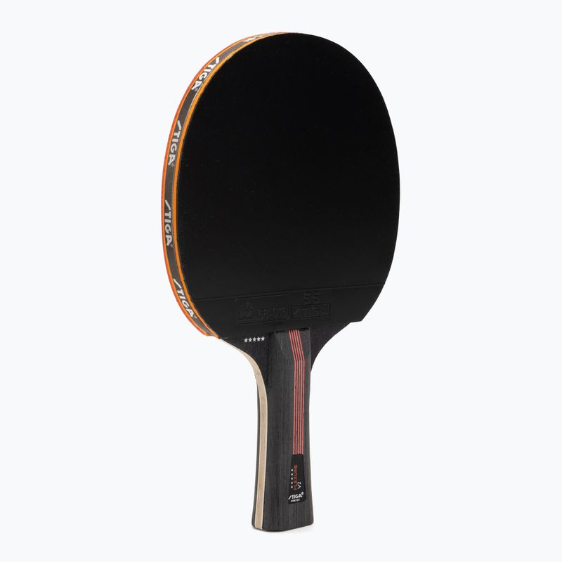 Rachetă de tenis de masă STIGA Flexure V2 5-Star black/red 7
